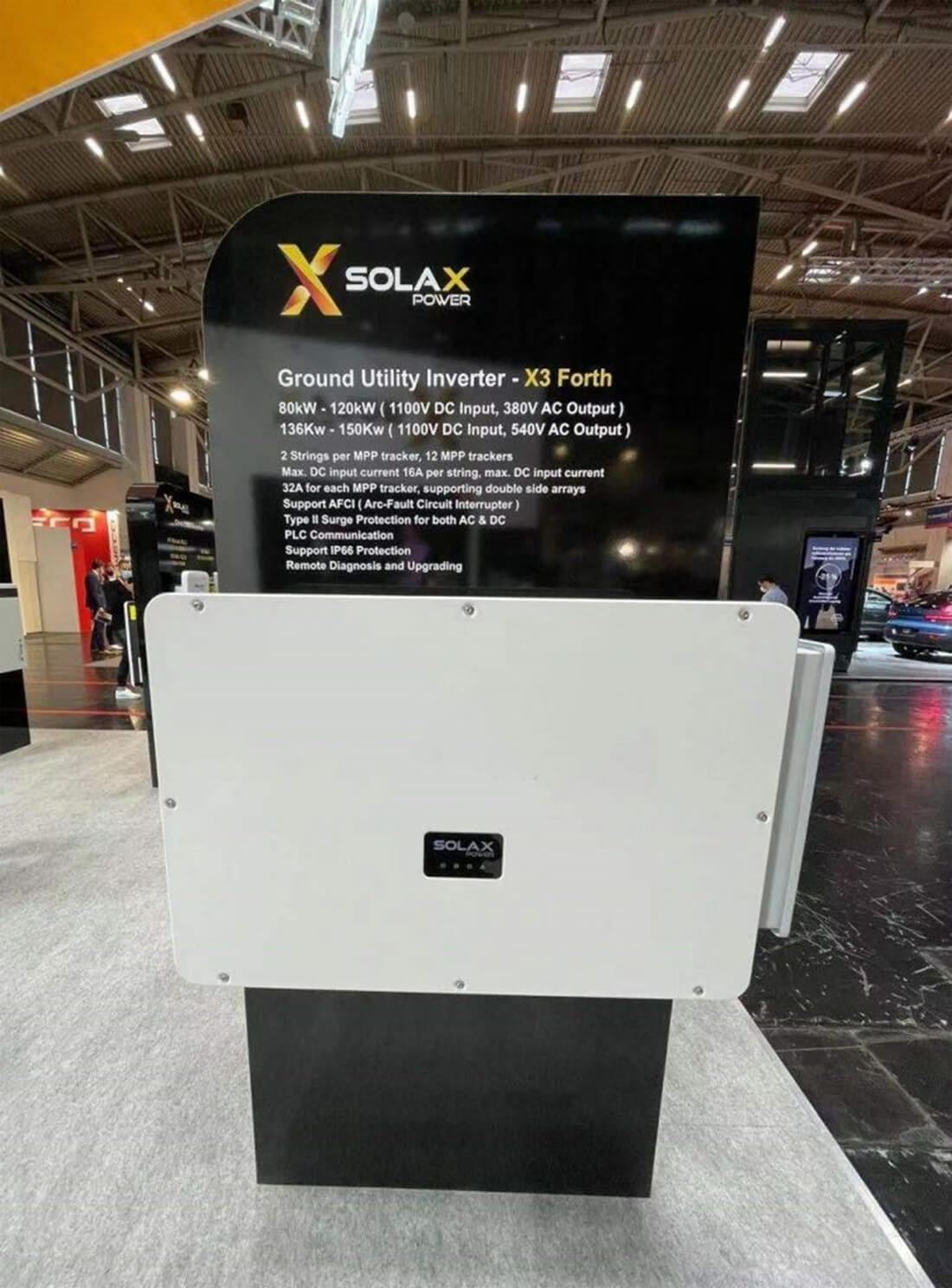 SolaX Power Unveiled the Latest Commercial Series at Intersolar Europe SolaX Power Unveiled the Latest Commercial Series at Intersolar Europe